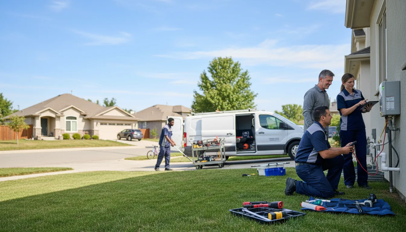 Tankless water heater service in De Queen, AR